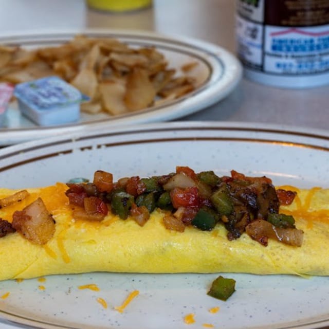 Veggie Omelet.