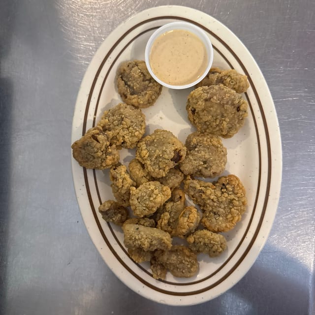 Breaded Mushrooms.